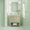 James Martin Vanities 30'' Single Vanity, Whitewashed Oak w/ 3 CM Victorian Silver Quartz Top 330-V30-WWO-3VSL - alternate 5